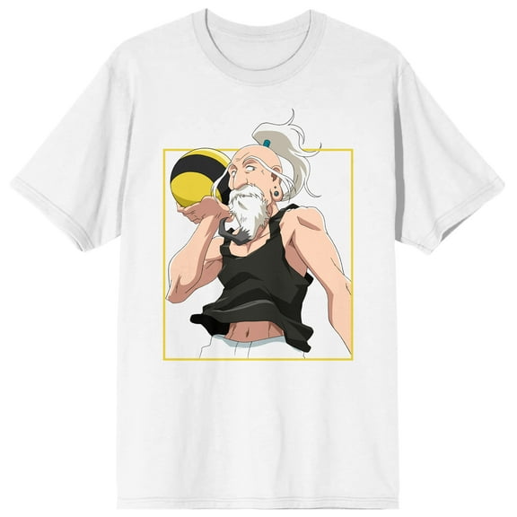 Hunter X Hunter Isaac Netero Men's White T-Shirt - XXL