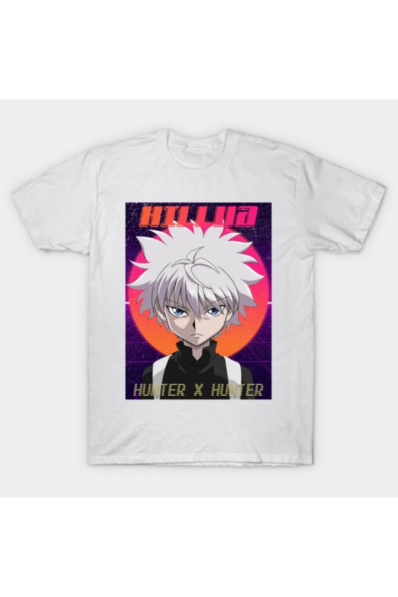 Hunter X Hunter Killua Anime Manga Fan T-Shirt Sizes S-5Xl GooGate