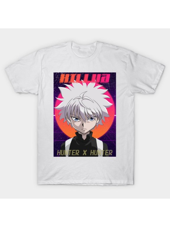 Hunter X Hunter Killua Anime Manga Fan T-Shirt Sizes S-5Xl GooGate