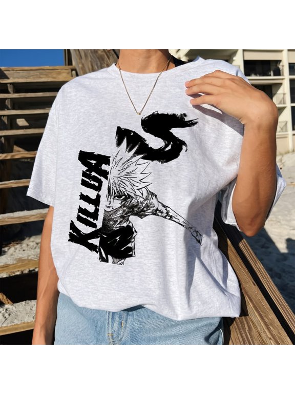 Hunter X Hunter Killua Anime Manga T-Shirt Sizes S-5Xl GooGate