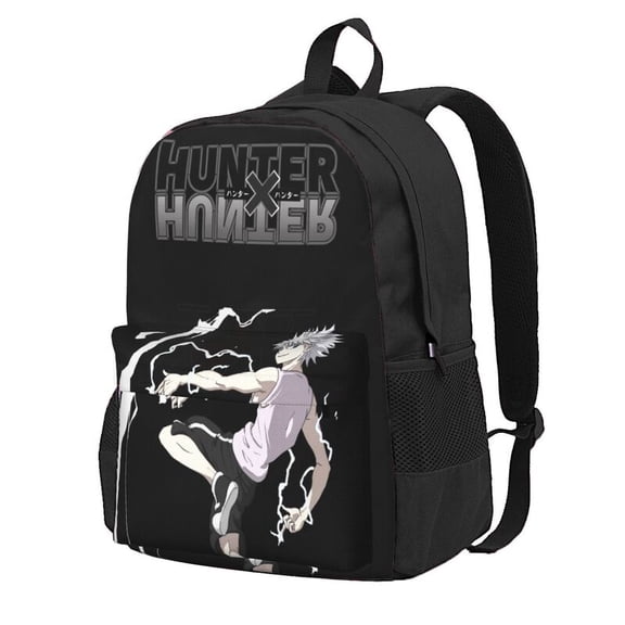 Hunter X Hunter Killua Lightning Backpac 16.5In Backpac Hiking Bookpack Bag Daypack Adult