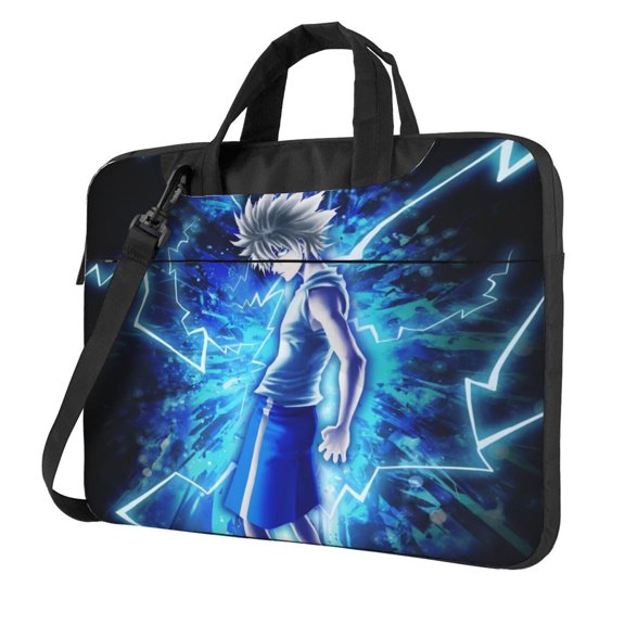 Hunter X Hunte Killua Lightning Laptop Carrying Bag Tablet Cover Notebook Shoulder Bag with Handle