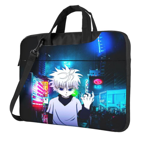 Hunter X Hunte Killua Lightning Laptop Carrying Bag Tablet Cover Notebook Shoulder Bag with Handle