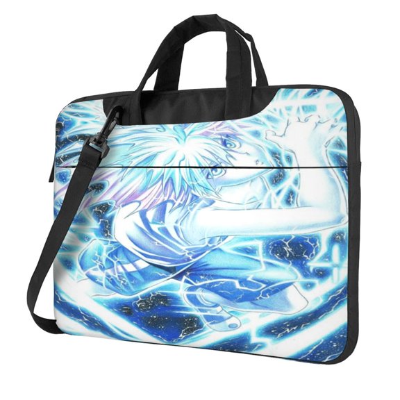 Hunter X Hunte Killua Lightning Laptop Carrying Bag Tablet Cover Notebook Shoulder Bag with Handle