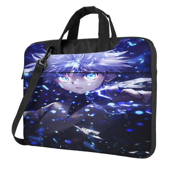Hunter X Hunte Killua Lightning Laptop Carrying Bag Tablet Cover Notebook Shoulder Bag with Handle