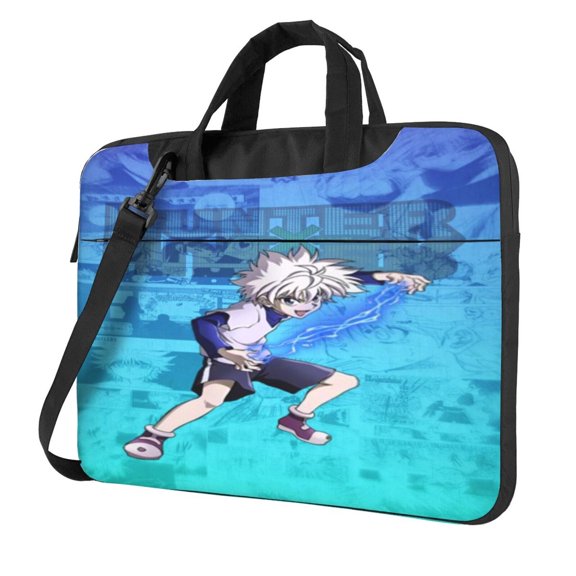 Hunter X Hunte Killua Lightning Laptop Carrying Bag Tablet Cover Notebook Shoulder Bag with Handle