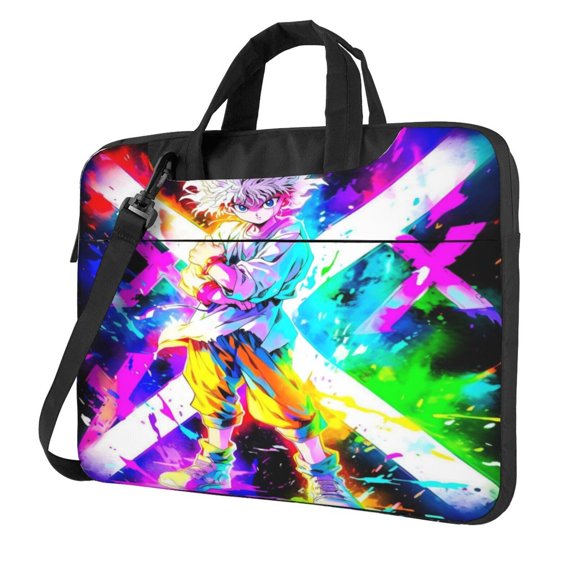 Hunter X Hunte Killua Lightning Laptop Carrying Bag Tablet Cover Notebook Shoulder Bag with Handle