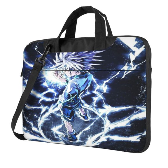 Hunter X Hunte Killua Lightning Laptop Carrying Bag Tablet Cover Notebook Shoulder Bag with Handle
