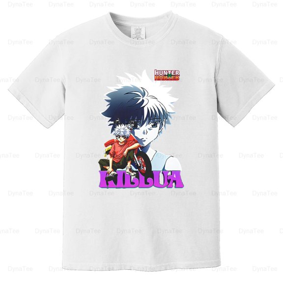 Hunter X Hunter Killua Zoldyck Conflicted Vintage TShirt_1 Anime Comfort Color T-Shirt Unisex, up to 4XL