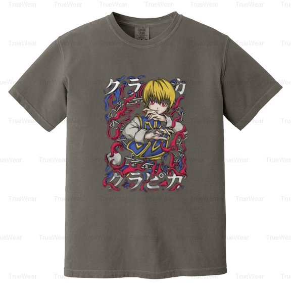 Hunter X Hunter, Kurapika, Hisoka, Gon, HXH, Anime, Manga, Chain, Art Comfort Color T-Shirt Unisex, up to 4XL