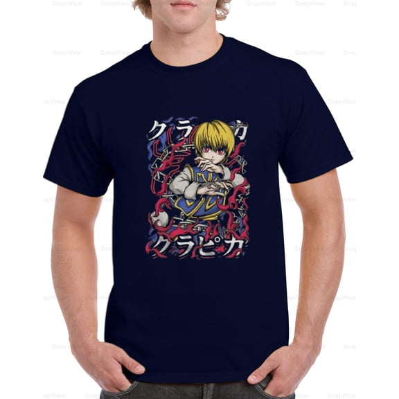Hunter X Hunter Kurapika Hisoka Gon HXH Anime Manga Chain User Art T-Shirt Unisex, up to 5XL
