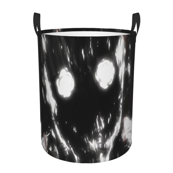 Hunter X Hunte Laundry Hamper Laundrys Basket Large Waterproof Foldable with Handles Circular Storage Clothes Bag for Bathroom/Bedroom/Dorm