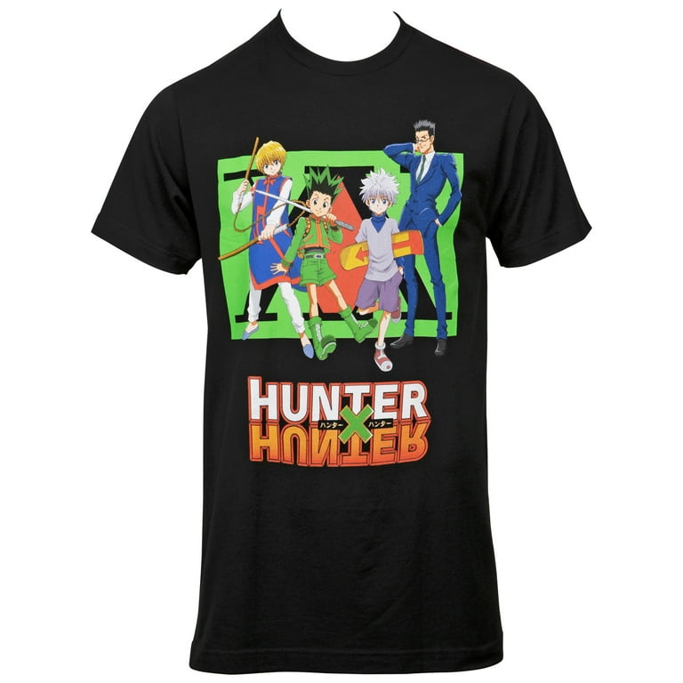 Hunter X Hunter Main Character Lineup T-Shirt-Large