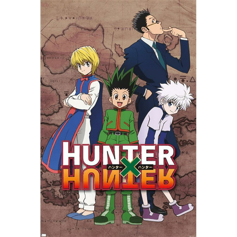 Hunter X Hunter - Map Wall Poster, 22.375