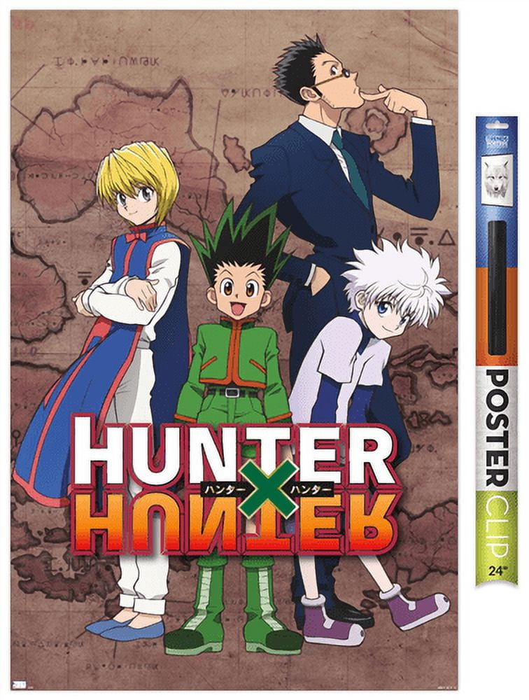 Hunter X Hunter - Map Wall Poster, 14.725