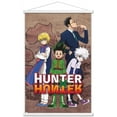 thumbnail image 1 of Hunter X Hunter - Map Wall Poster with Wooden Magnetic Frame, 22.375" x 34", 1 of 3