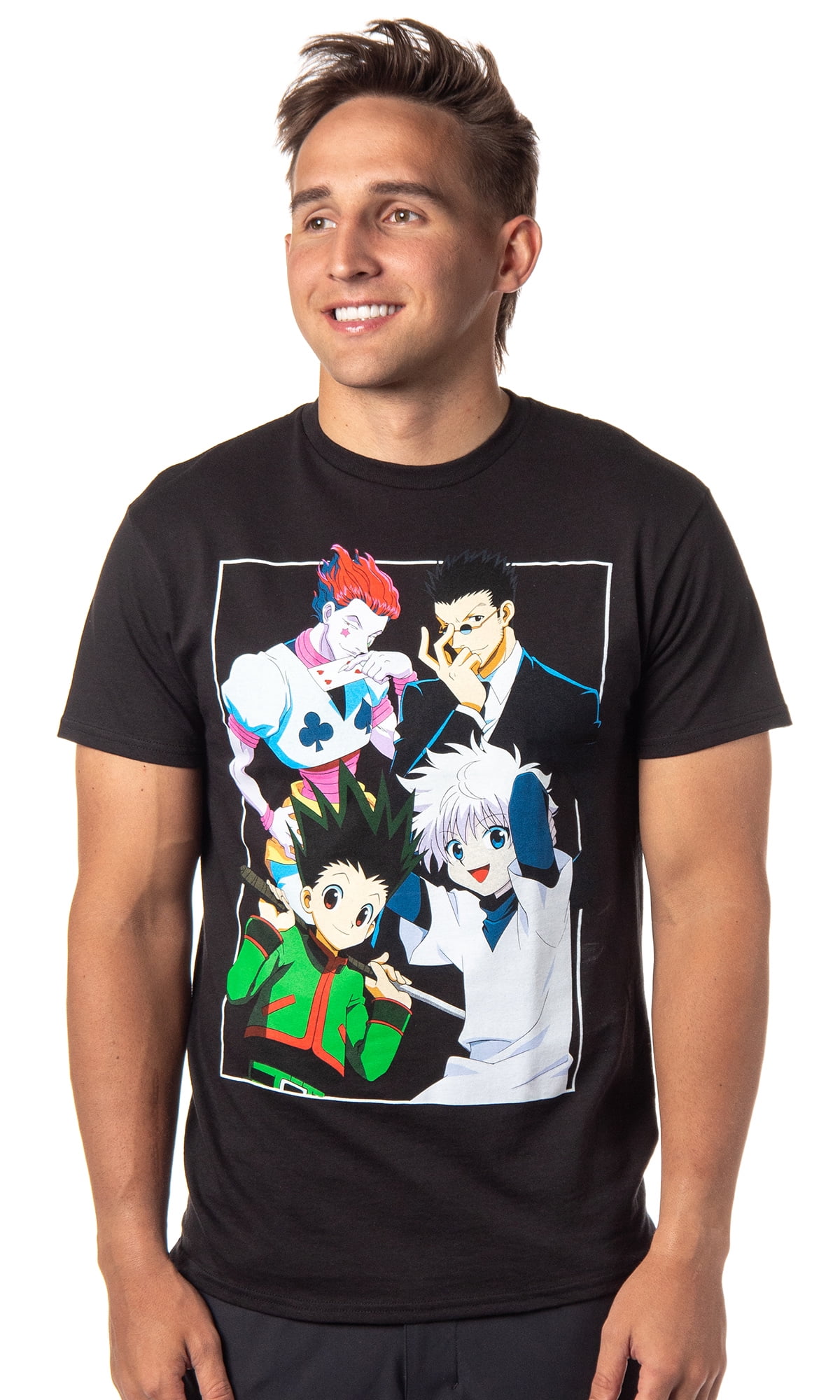 Hunter X Hunter Short Sleeve Tee Shirt, Mens' Character Box