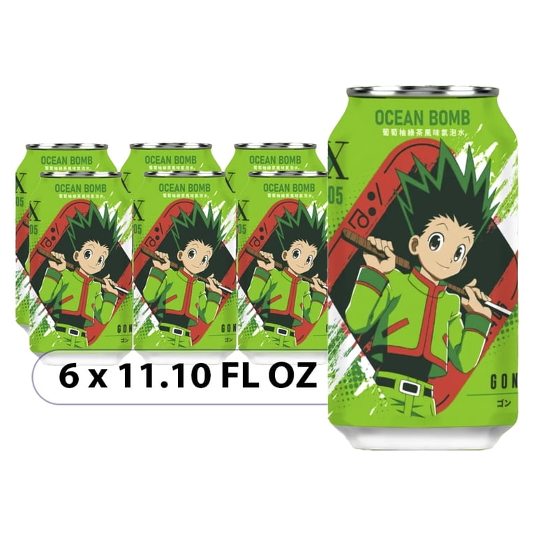 Hunter X Hunter - Ocean Bomb Grapefruit Green Tea Flavor Soda