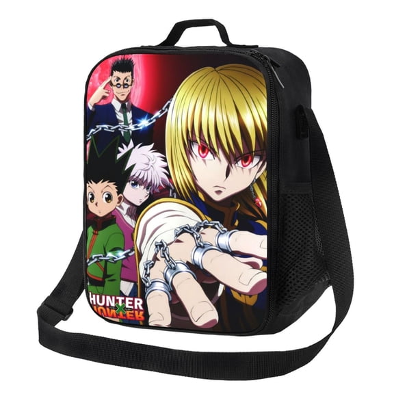 Hunter X Hunter Portable Lunch Bag, Insulated Lunch Box, Reusable Cooler Totes Bag For Camping Hiking Travel Picnic