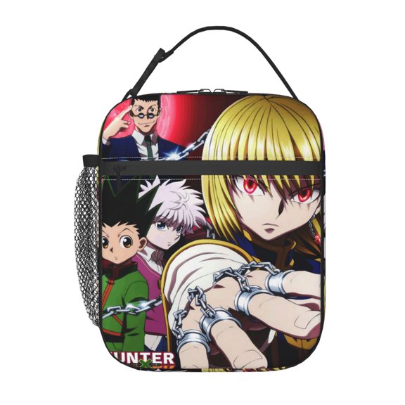 Hunter X Hunter Portable Lunch Bag, Insulated Lunch Box, Reusable Cooler Totes Bag For Camping Hiking Travel Picnic