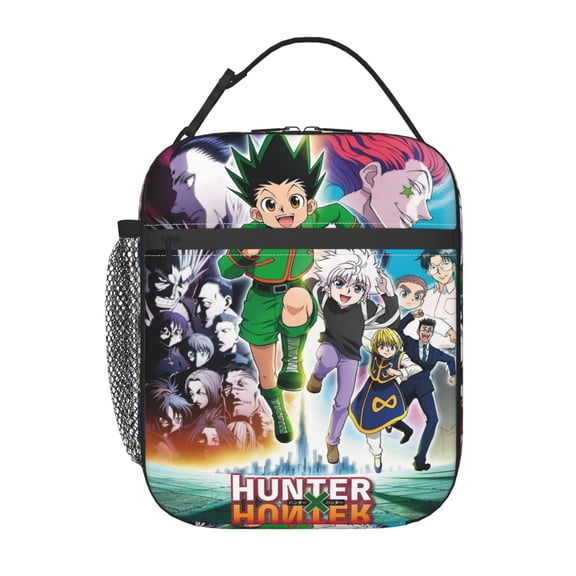 Hunter X Hunter Portable Lunch Bag, Insulated Lunch Box, Reusable Cooler Totes Bag For Camping Hiking Travel Picnic
