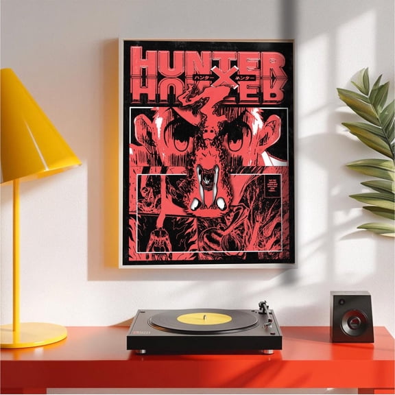 Hunter X Hunter Poster, Anime Manga Wall Art, Gon Killua Print, Japanese Anime Room Decor Unframed Size 24''x36'' GooGate