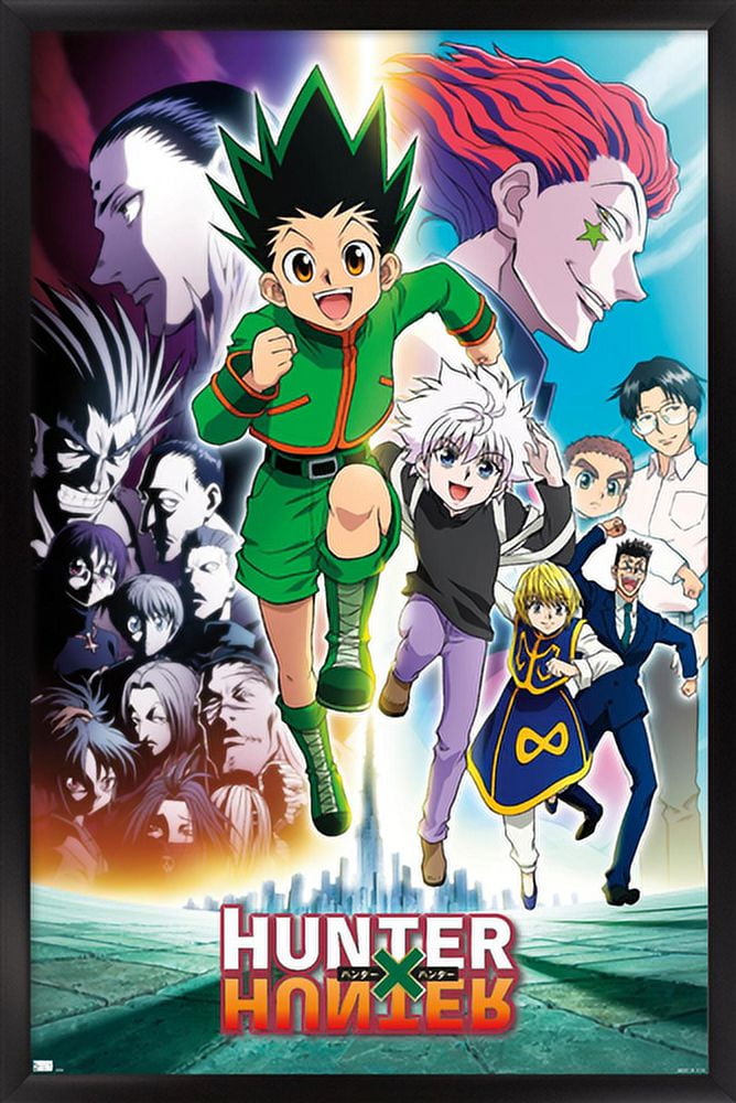 Hunter X Hunter - Running Key Art Wall Poster, 22.375