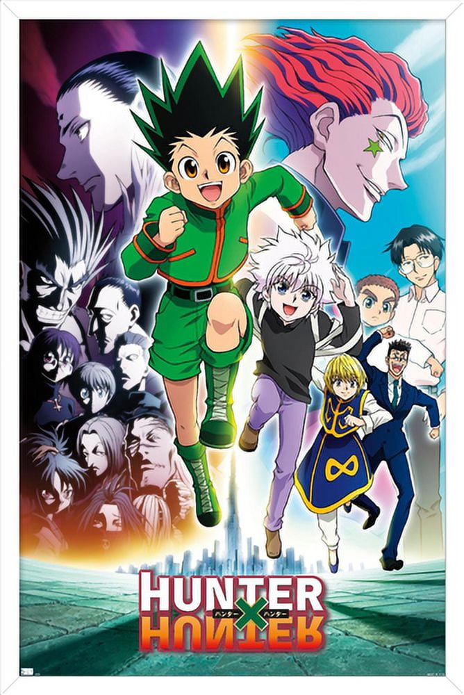 Hunter X Hunter - Running Key Art Wall Poster, 22.375