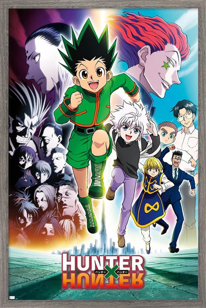 Hunter X Hunter - Running Key Art Wall Poster, 14.725