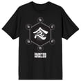 thumbnail image 1 of Hunter X Hunter Symbols Men's Black Crew Neck Tee - 3XL, 1 of 7