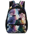thumbnail image 1 of Hunter X Hunter Unisex Backpack Book Bag Durable Sport Backpack Cute Pattern for Presc-hool Travel Ruckack, 1 of 8