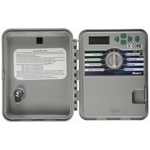 Hunter Sprinkler XC400 X-Core 4-Station Outdoor XC-400 Controller Timer