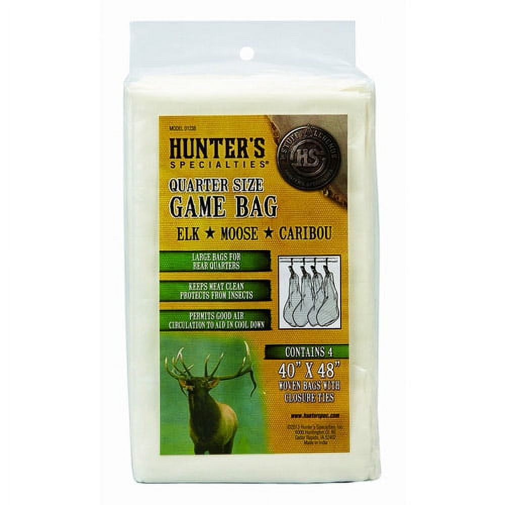 Hunter's Specialties Elk Game Bag 4Pack Hunting Field Dressing Kit