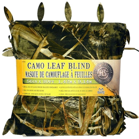 Hunter's Specialties Camo Leaf Ground Blind Material, Realtree Max-5, 56" x 30