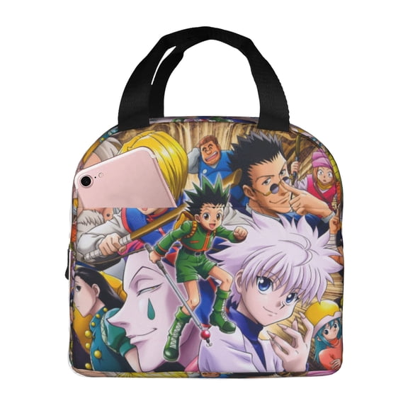 Hunter x Hunter Lunch Bag Lunch Bag Tote Bag Insulated Lunch Box Picnic Beach Fishing Work