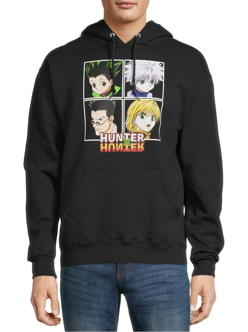Hunter x Hunter Men's & Big Men's Graphic Hoodie Sweatshirt, Sizes