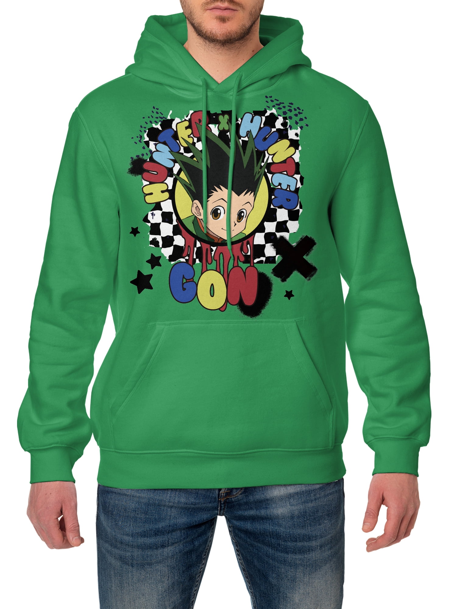 Hunter x Hunter Men s Big Men s Graphic Hoodie Sweatshirt