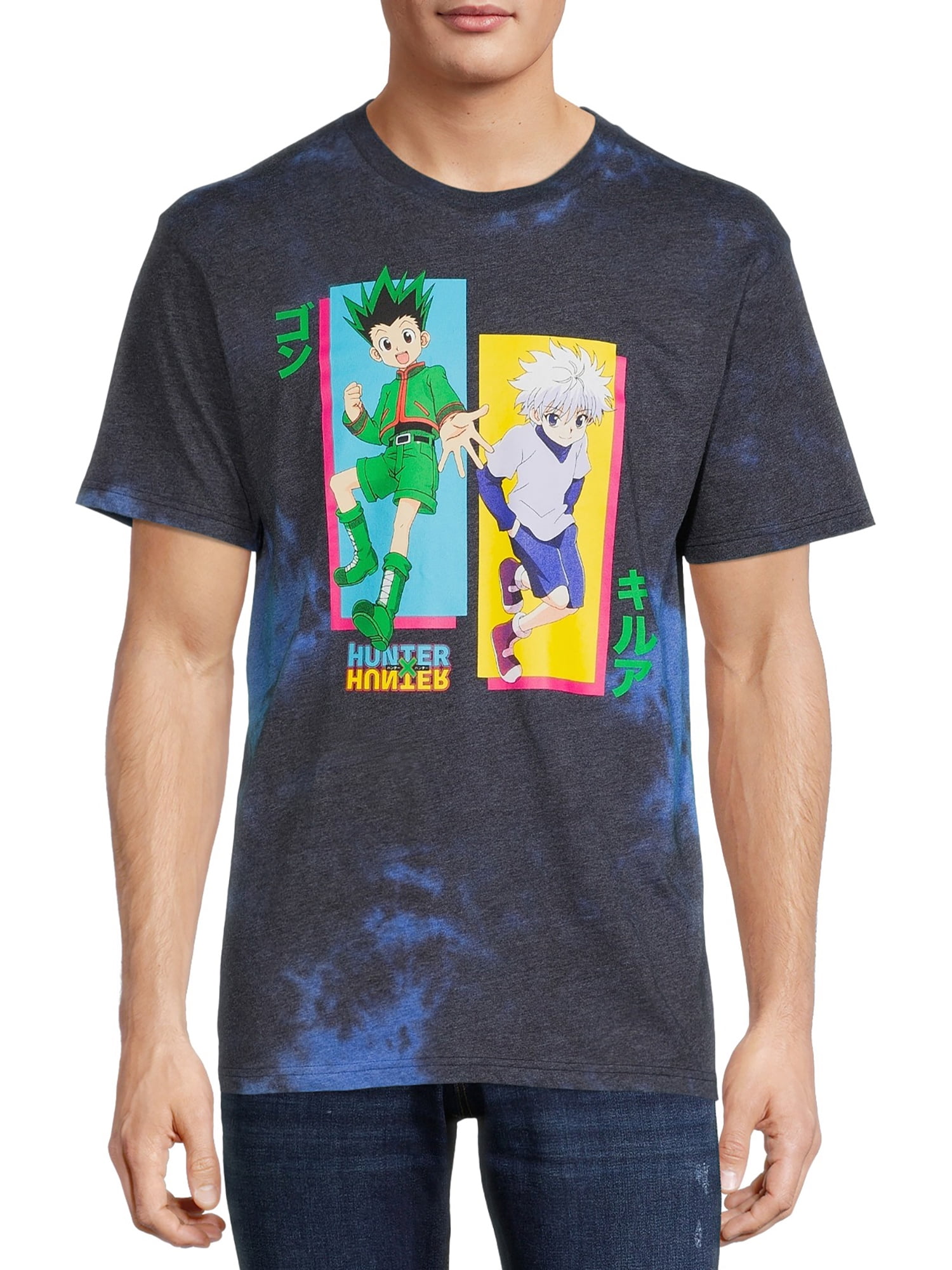 Hunter x Hunter Mens Killua Black Shirt New S, M, L, XL