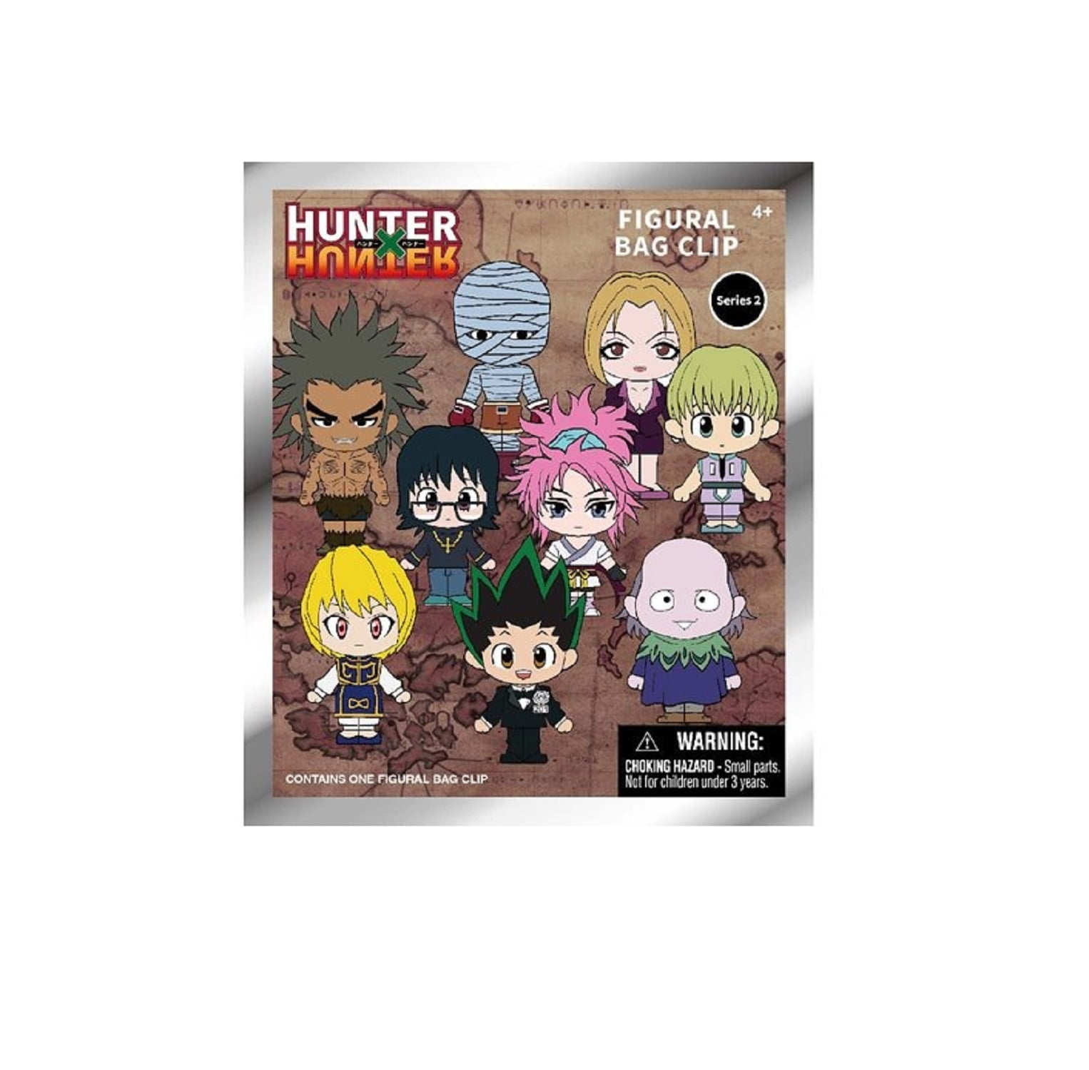 Hunter x Hunter Series 2 3D Foam Bag Clip Random Single Bag