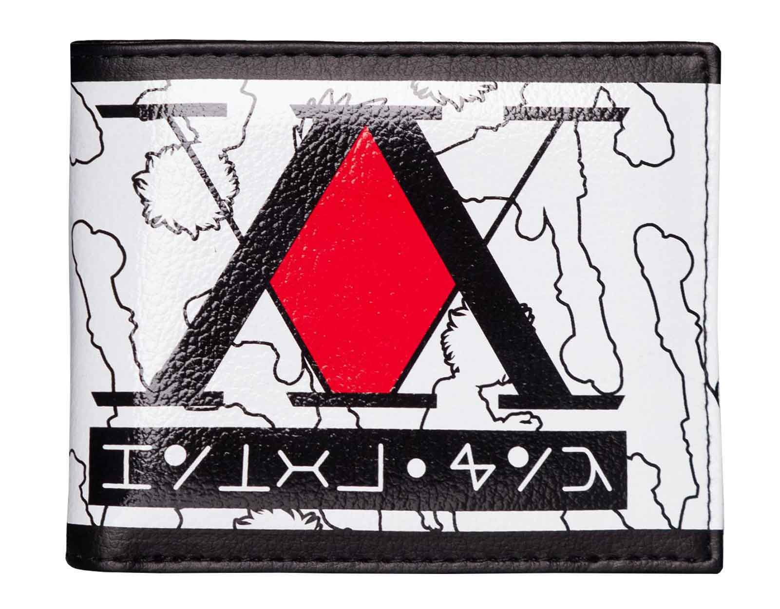 Hunter x Hunter Wallet Gon graphic Logo new Official White Bifold ...