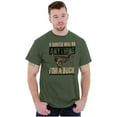 thumbnail image 1 of Hunters Do Anything for a Buck Pun Men's Graphic T Shirt Tees Brisco Brands S, 1 of 6