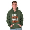 thumbnail image 1 of Hunters Hunt Now Work Later Hunting Hoodie Sweatshirt Women Men Brisco Brands S, 1 of 6