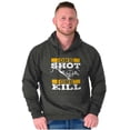 thumbnail image 1 of Hunters One Shot Buck Hunting Hoodie Sweatshirt Women Men Brisco Brands S, 1 of 6