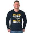 thumbnail image 1 of Hunters One Shot Buck Hunting Long Sleeve TShirt Men Women Brisco Brands X, 1 of 6