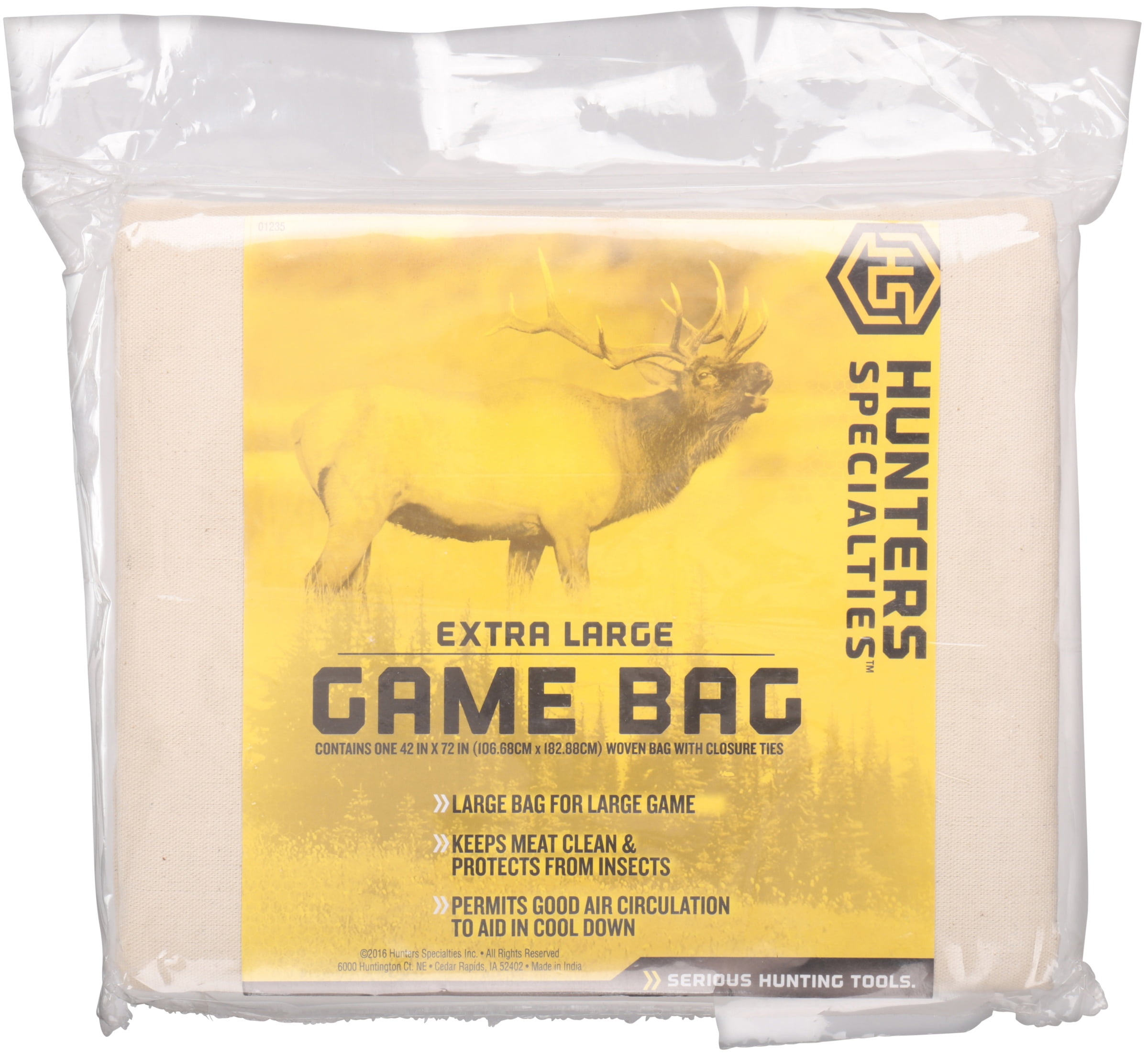 Hunters Specialties Deluxe Field Dressing Bag, XL, 42x72