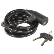 Hunters Specialties 6 ft Cable Lock with Key - Hunting Weather-Resistant Heavy Duty Anti-Theft Security Cable for Treestands, Trail Cameras & Outdoor Gear (1 PACK)