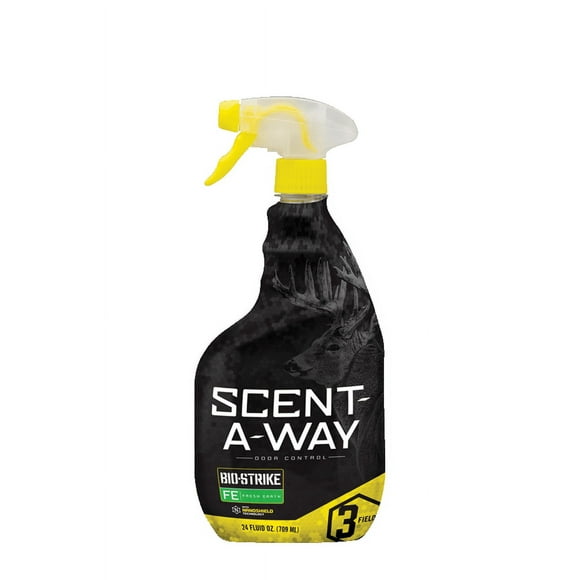 Hunters Specialties Scent-A-Way 24oz Unscented Bio Strike with 24oz Refill Packet