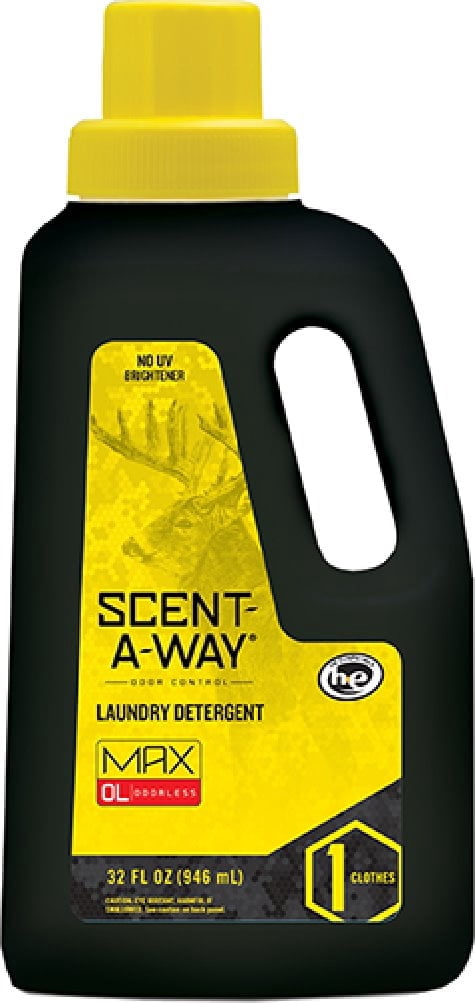 Hunters Specialties Scent-A-Way Max Odorless Laundry Detergent 32Oz