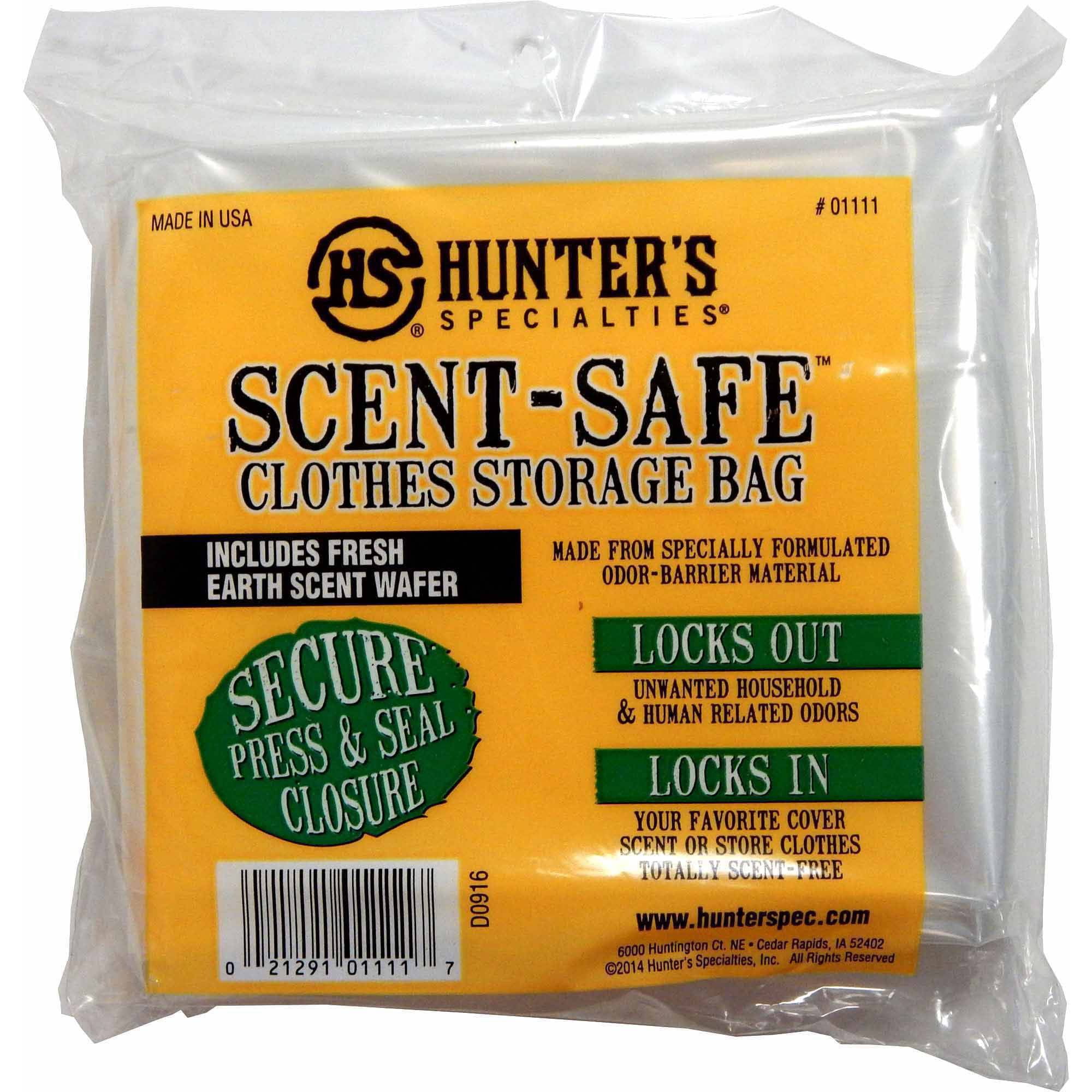 Hunters Specialties ScentAWay ScentSafe Clothing Bag w/ Scent Wafer