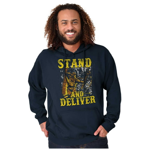 Hunters Stand and Deliver Bow Hunt Unisex Plus Size Hoodie Brisco Brands 3X